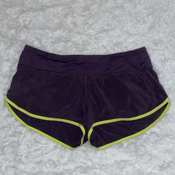 Plum purple lululemon shorts - Picture 2 of 3